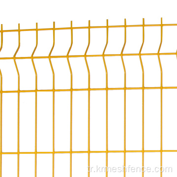 3d Eğri çit panelleri üçgen bükme çit